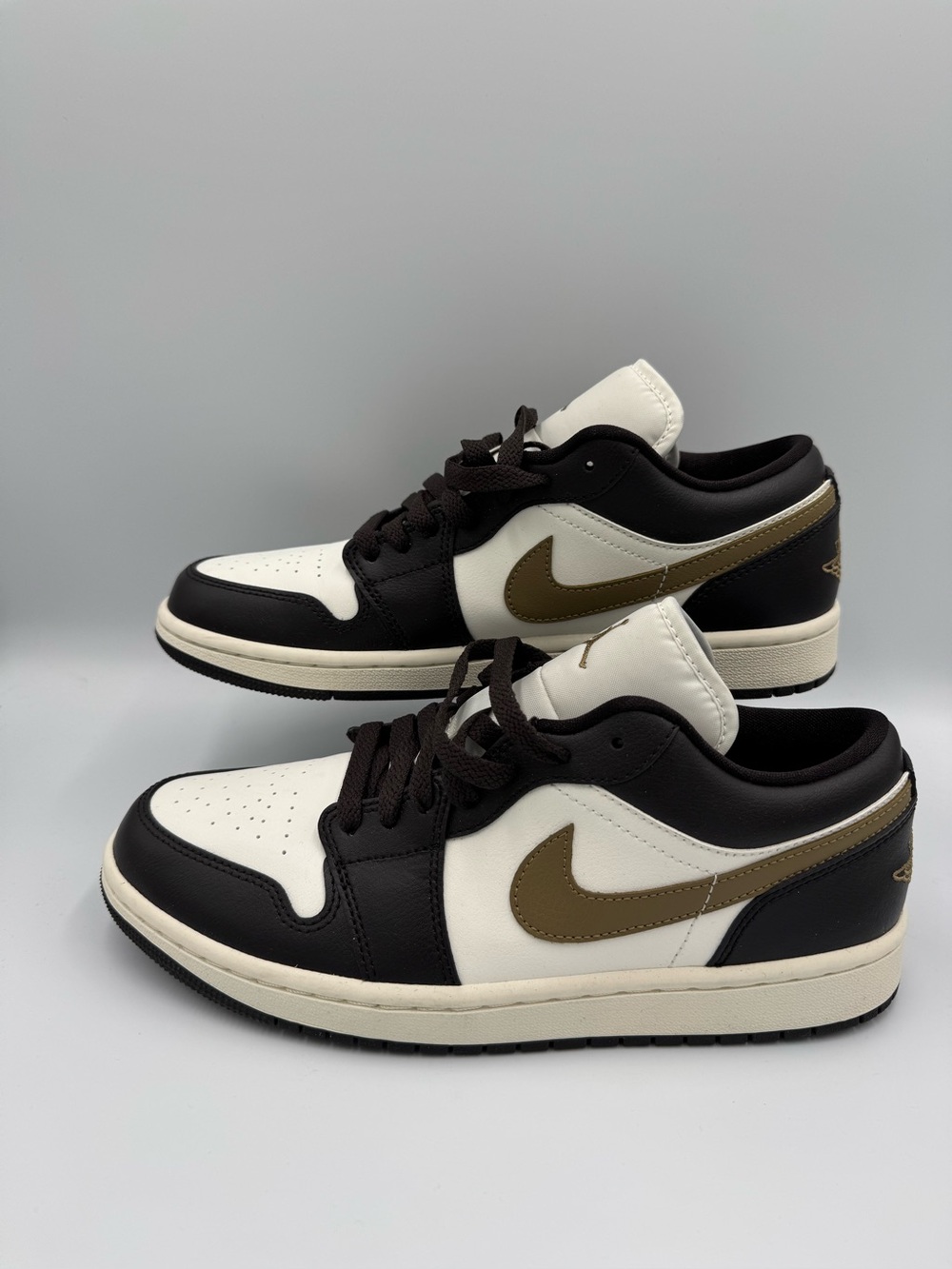 Women’s Air Jordan Low, Shadow Brown/Brown Kelp/Sail, size 9, NEW in box! 🆕